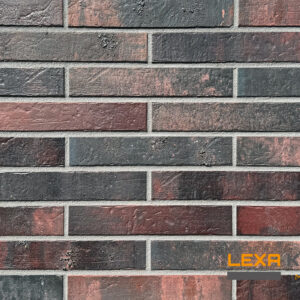 AUBERGINE brick slips, KLINKER LINE: red / terracotta