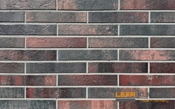 AUBERGINE brick slips, KLINKER LINE: red / terracotta