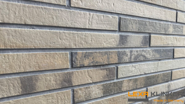 Facade cladding with MILAN brick slips from the KLINKER LINE collection