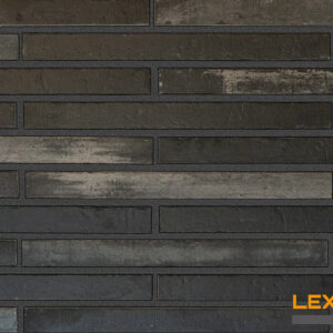Facade cladding with AACHEN SCHWARZGRAU brick slips from the KLINKER LINE collection - Klinker Made in Germany Facade cladding with AACHEN SCHWARZGRAU brick slips from the KLINKER LINE collection