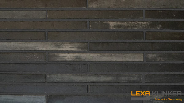 Facade cladding with AACHEN SCHWARZGRAU brick slips from the KLINKER LINE collection - Klinker Made in Germany Facade cladding with AACHEN SCHWARZGRAU brick slips from the KLINKER LINE collection