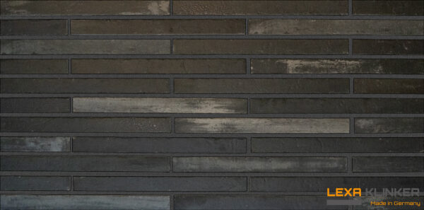 Facade cladding with AACHEN SCHWARZGRAU brick slips from the KLINKER LINE collection - Klinker Made in Germany Facade cladding with AACHEN SCHWARZGRAU brick slips from the KLINKER LINE collection