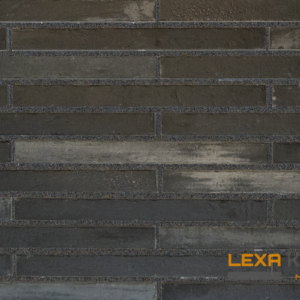 Facade cladding with AACHEN SCHWARZGRAU brick slips from the KLINKER LINE collection - Klinker Made in Germany Facade cladding with AACHEN SCHWARZGRAU brick slips from the KLINKER LINE collection