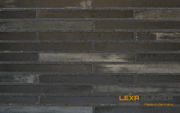 Facade cladding with AACHEN SCHWARZGRAU brick slips from the KLINKER LINE collection - Klinker Made in Germany Facade cladding with AACHEN SCHWARZGRAU brick slips from the KLINKER LINE collection