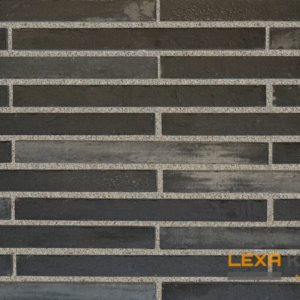 Facade cladding with AACHEN SCHWARZGRAU brick slips from the KLINKER LINE collection - Klinker Made in Germany Facade cladding with AACHEN SCHWARZGRAU brick slips from the KLINKER LINE collection