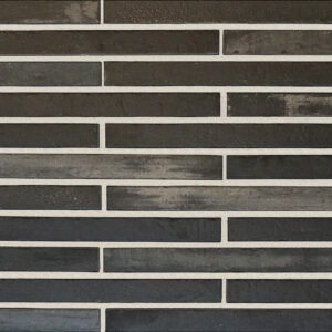Facade cladding with AACHEN SCHWARZGRAU brick slips from the KLINKER LINE collection - Klinker Made in Germany Facade cladding with AACHEN SCHWARZGRAU brick slips from the KLINKER LINE collection