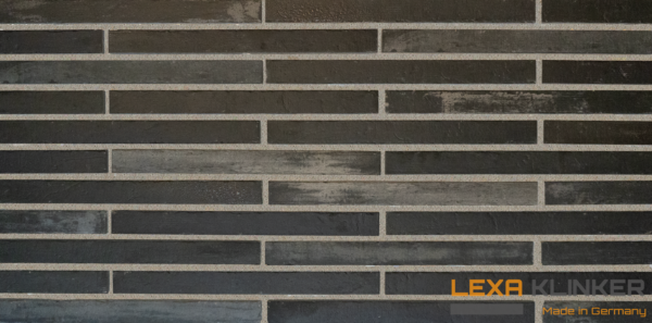 Facade cladding with AACHEN SCHWARZGRAU brick slips from the KLINKER LINE collection - Klinker Made in Germany Facade cladding with AACHEN SCHWARZGRAU brick slips from the KLINKER LINE collection