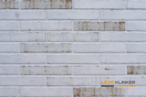 BALLINA brick slips, KLINKER LINE: milky-white, light grey and subtle ochre shades