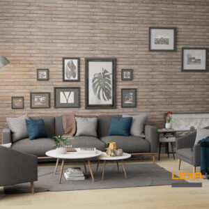 Facade cladding with BARDOLINO brick slips from the KLINKER LINE collection - Klinker Made in Germany Facade cladding with BARDOLINO brick slips from the KLINKER LINE collection