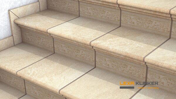 Beige - Klinker Made in Germany MARMURINĖS SMĖLIO SPALVOS KLINKERIO PLYTELĖS