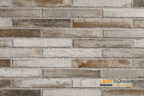 BERLIN brick slips, KLINKER LINE: light sandy-taupe blend