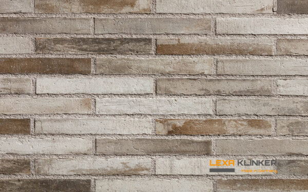 BERLIN brick slips, KLINKER LINE: light sandy-taupe blend - Klinker Made in Germany BERLIN brick slips, KLINKER LINE: light sandy-taupe blend