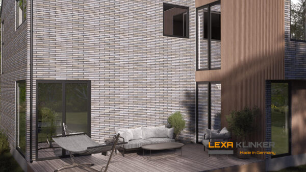 Facade cladding with BONN brick slips from the KLINKER LINE collection - Klinker Made in Germany Facade cladding with BONN brick slips from the KLINKER LINE collection