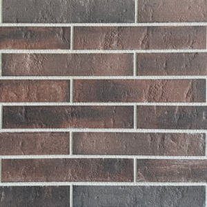 Facade cladding with BRAUN brick slips from the KLINKER LINE collection - Klinker Made in Germany Facade cladding with BRAUN brick slips from the KLINKER LINE collection