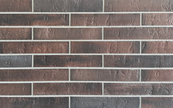 Facade cladding with BRAUN brick slips from the KLINKER LINE collection - Klinker Made in Germany Facade cladding with BRAUN brick slips from the KLINKER LINE collection