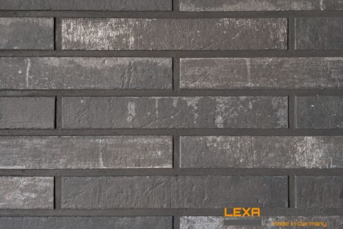 BREDA brick slips, KLINKER LINE: very dark slate-graphite with brown nuances BREDA brick slips, KLINKER LINE: very dark slate-graphite with brown nuances