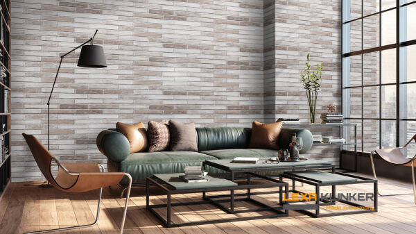Facade cladding with BRUSSEL brick slips from the KLINKER LINE collection - Klinker Made in Germany Facade cladding with BRUSSEL brick slips from the KLINKER LINE collection