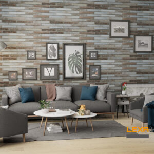 Facade cladding with BRUSSEL brick slips from the KLINKER LINE collection - Klinker Made in Germany Facade cladding with BRUSSEL brick slips from the KLINKER LINE collection