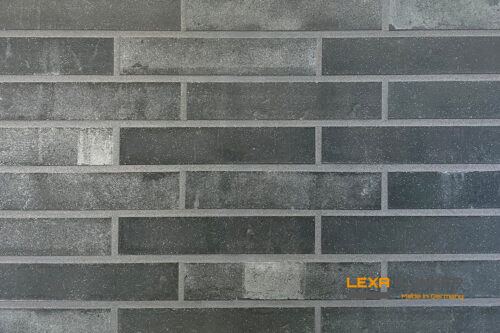 ANTHRAZIT brick slips, KLINKER LINE: cool anthracite-grey