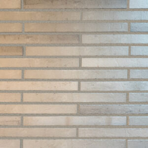 Facade cladding with KANSAS brick slips from the KLINKER LINE collection