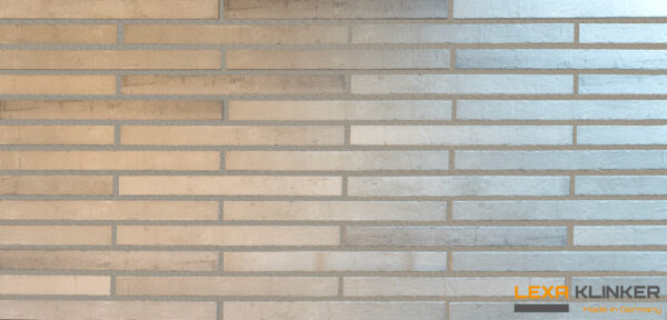 Facade cladding with KANSAS brick slips from the KLINKER LINE collection