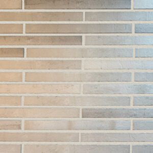 Facade cladding with KANSAS brick slips from the KLINKER LINE collection