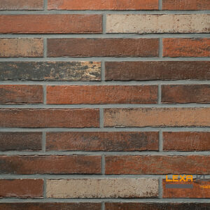 LONDON brick slips, KLINKER LINE: red-terracotta blend with firing variation - Klinker Made in Germany LONDON brick slips, KLINKER LINE: red-terracotta blend with firing variation