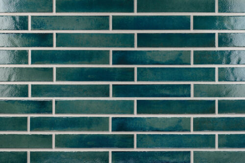Tonwerk Glossy Seegrün зелёная глянцевая клинкерная плитка SEEGRÜN glasuuritud klinkerfassaadikivi