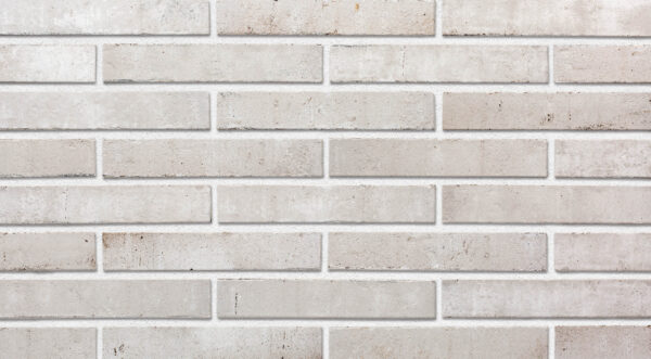 SMOKE brick slips - Klinker Made in Germany brick slips SMOKE, BOSTON: muted light grey and smoky white-grey tones.