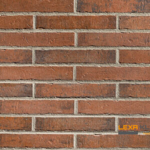 ZWOLLE brick slips, KLINKER LINE: brick-red, rusty-brown and charcoal-grey accents