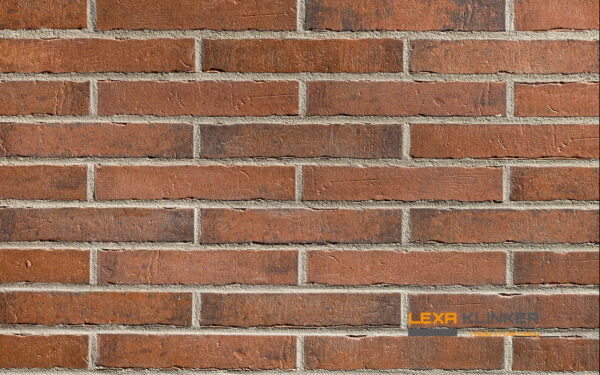 ZWOLLE brick slips, KLINKER LINE: brick-red, rusty-brown and charcoal-grey accents