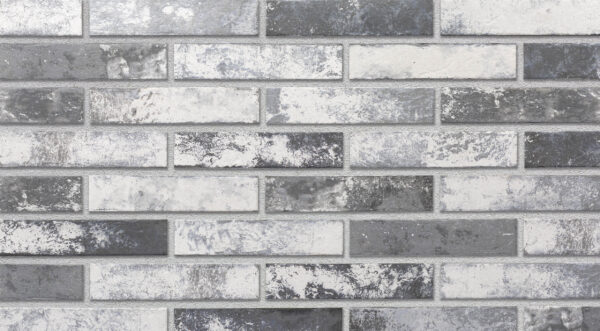 SCHIEFER brick slips, RIGA: dark slate-grey, bluish-grey and light ash blend - Klinker Made in Germany SCHIEFER brick slips, RIGA: dark slate-grey, bluish-grey and light ash blend