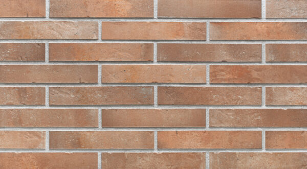 ANTRIKOT brick slips, YORK: brick-red, warm terracotta and brownish tones