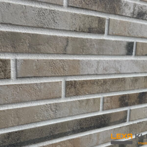 Facade cladding with MILAN brick slips from the KLINKER LINE collection