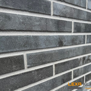 Facade cladding with HAMBURG brick slips from the KLINKER LINE collection - Klinker Made in Germany Facade cladding with HAMBURG brick slips from the KLINKER LINE collection