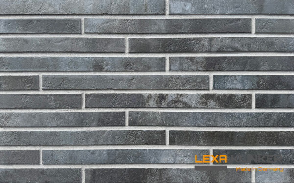 HAMBURG brick slips, KLINKER LINE: grey / graphite / anthracite, black / dark - Klinker Made in Germany HAMBURG brick slips, KLINKER LINE: grey / graphite / anthracite, black / dark