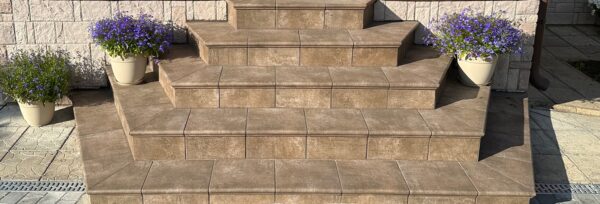 Florencijos laipteliai Bremenas dunkelbraunas i l - Klinker Made in Germany Florencijos žingsniai Bremen dunkelbraun