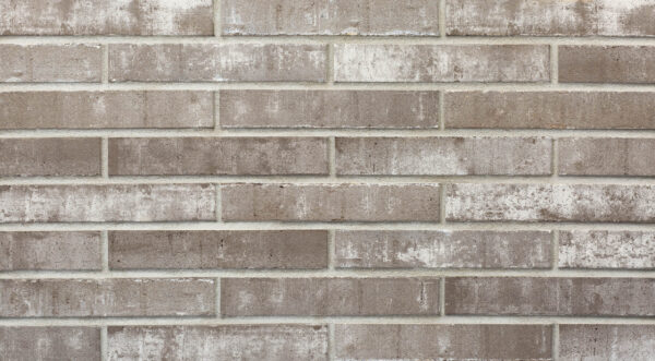 brick slips CITY GREY, BOSTON: light and medium grey shades with smoky brown areas.