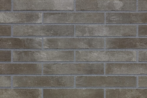 GRAPHIT brick slips, YORK: deep neutral graphite and dark grey tones - Klinker Made in Germany GRAPHIT brick slips, YORK: deep neutral graphite and dark grey tones