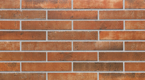 HARWARD RED brick slips - Klinker Made in Germany brick slips HARWARD RED, BOSTON: natural brick-red, brown and dark greyish shades.