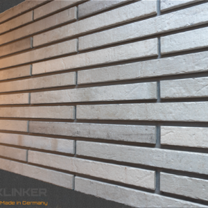 Facade cladding with KANSAS brick slips from the KLINKER LINE collection