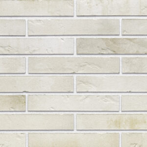 LEINENWEISS brick slips, YORK: very light milky-white and sandy-grey undertones - Klinker Made in Germany LEINENWEISS brick slips, YORK: very light milky-white and sandy-grey undertones