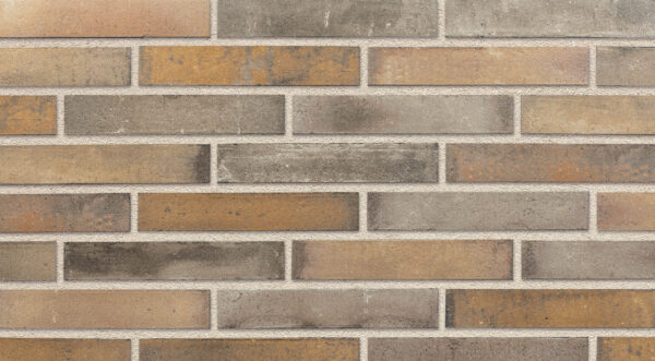 MUSKAT brick slips, KOPENHAGEN: grey-brown, sandy and dark graphite palette - Klinker Made in Germany MUSKAT brick slips, KOPENHAGEN: grey-brown, sandy and dark graphite palette