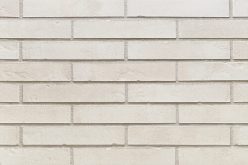 NEBELWEISS brick slips, YORK: milky-white, slightly greyish and light beige shades