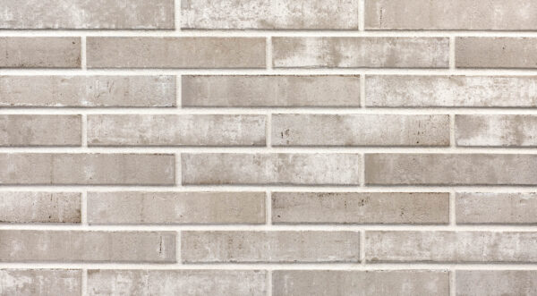 brick slips STEEL GREY, BOSTON: light steel grey and beige-grey undertones.
