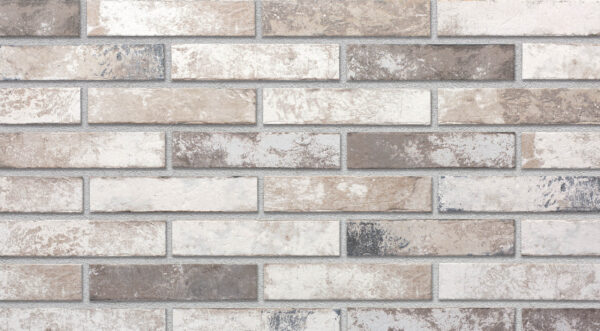 TAUPE brick slips, RIGA: cream, grey-beige and cool brownish tones - Klinker Made in Germany TAUPE brick slips, RIGA: cream, grey-beige and cool brownish tones