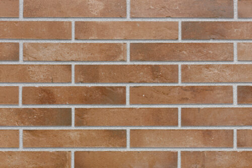 ZIEGELROT brick slips, YORK: bright brick-red and warm terracotta shades - Klinker Made in Germany ZIEGELROT brick slips, YORK: bright brick-red and warm terracotta shades
