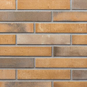 ZIMT brick slips, KOPENHAGEN: cinnamon, ochre, terracotta and grey-brown shades