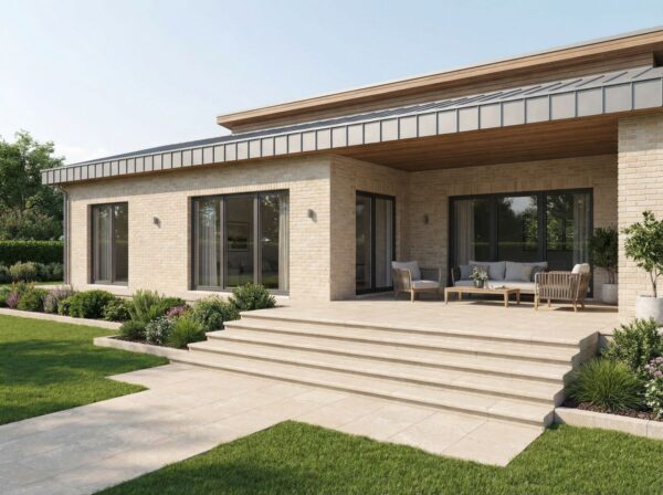 CASHMERE brick slips - Klinker Made in Germany brick slips CASHMERE, BOSTON: cream, light beige and soft sandy shades.