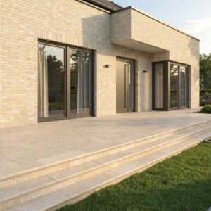 CASHMERE brick slips - Klinker Made in Germany brick slips CASHMERE, BOSTON: cream, light beige and soft sandy shades.